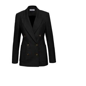 Argent Chelsea Blazer and Wide Leg Trouser in Seasonless Wool